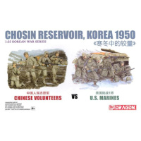 Model Kit figurky 6811 - Chinese Volunteers vs US Marines, Chosin Reservoir Korea 1950 (