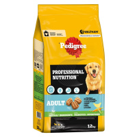 Pedigree Professional Nutrition Adult drůbež a zelenina, 12 kg