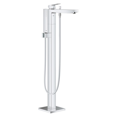 Grohe Eurocube - Vanová baterie na podlahu, s příslušenstvím, chrom 23672001