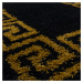 Ayyildiz koberce Kusový koberec Hera Shaggy 3301 gold Rozměry koberců: 80x150