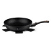 BERLINGERHAUS Pánev WOK s mramorovým povrchem 30 cm Black Rose Collection BH-6178