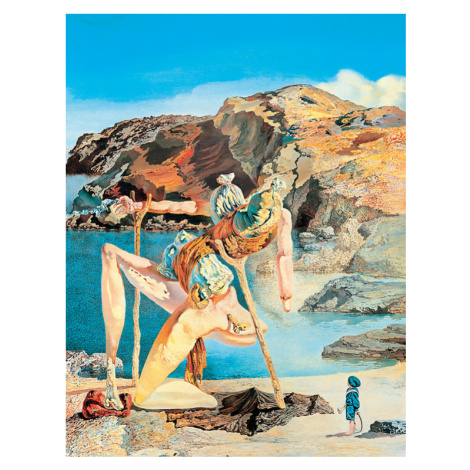 Umělecký tisk Le spectre des sex appeal, Salvador Dalí, (50 x 70 cm) MIGNECO&SMITH