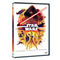 STAR WARS: Sequel trilogie, epizody VII-IX (3DVD) - DVD