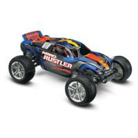 Traxxas Nitro Rustler 1:10 RTR modrý