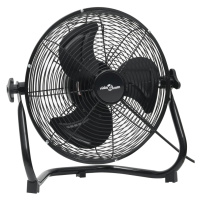 vidaXL Podlahový ventilátor 3 rychlosti 60 cm 115,2 W černý