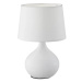 Stolní lampa Martin 29 cm, bílá