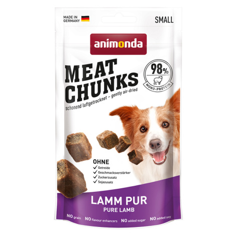 Animonda Meat Chunks Small - 4 x 60 g jehněčí