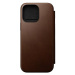 Nomad Leather Folio Brown iPhone 16 Pro Max