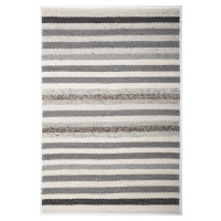 Diamond Carpets koberce Ručně vázaný kusový koberec MCK Strop DE 2263 Pastel Brown Mix - 80x150 