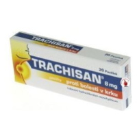 TRACHISAN 8 MG PROTI BOLESTI V KRKU 8MG PAS 20