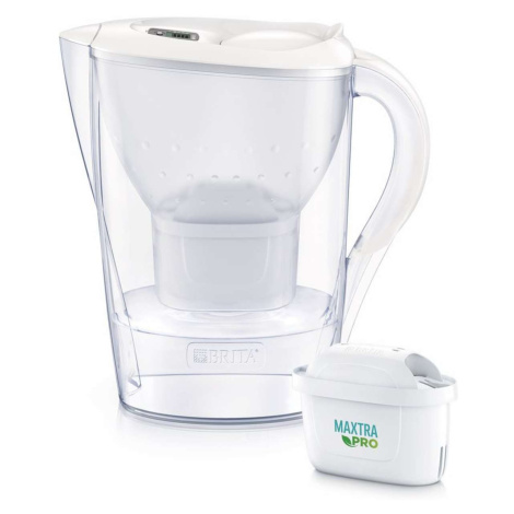 Brita Konvice - Filtrační konvice Marella Cool Memo, objem 2,4 l, 3x filtr Maxtra Pro, bílá 1052