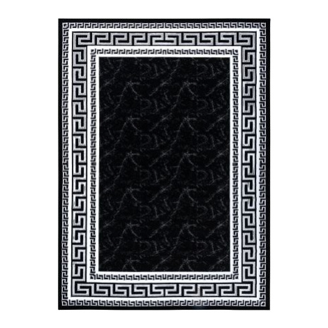 Kusový koberec Gloss 2813 87 greek black/grey FOR LIVING