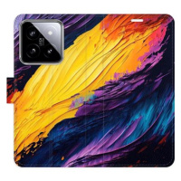 iSaprio flip pouzdro Fire Paint pro Xiaomi 14