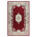 Flair Rugs koberce Ručně všívaný kusový koberec Lotus premium Red - 75x150 cm