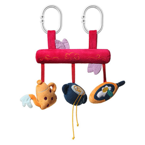 Babyono Závěsná edukační hračka Small Cook - červená,