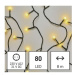 EMOS Světelný LED řetěz Cherry s časovačem 8 m teplá bílá