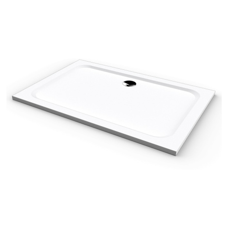 WellMall ROCKY 160x90x3 obdélníková mramorová vanička
