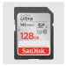 SanDisk Ultra/SDXC/128GB/140MBps/UHS-I U1 / Class 10/Černá