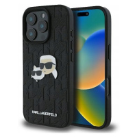 Karl Lagerfeld KLHCP16XPGKLKCPK iPhone 16 Pro Max 6,9 černo/černé pevné pouzdro