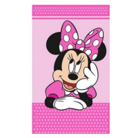 Carbotex Dětský ručník Minnie Hvězdná přání 30 × 50 cm