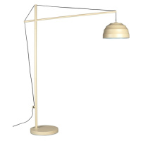 Světle žlutá stojací lampa (výška 180 cm) Liwa – Dutchbone