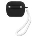 Guess GUACAPLSVSBW pouzdro na Airpods PRO black white Silicone Vintage