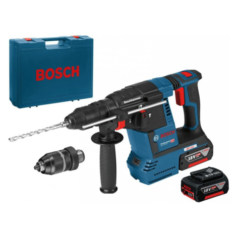 BOSCH GBH 18V-26 F Professional kombinované aku kladivo LiIon 2x 6Ah 0611910003