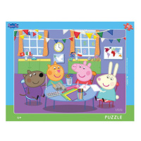 Dino Puzzle Peppa Pig: Ve školce 40 dílků deskové