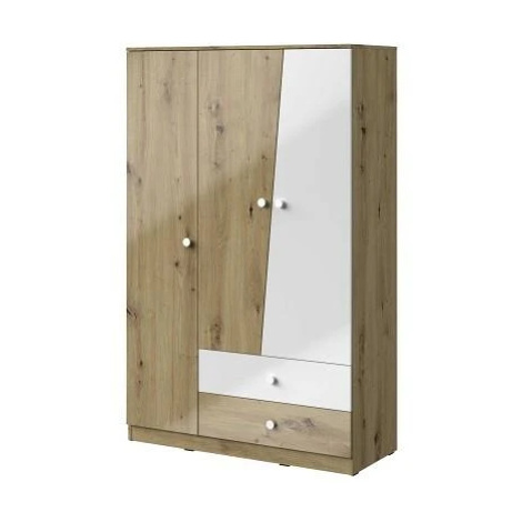 NERO sestava do studentského pokoje v lesklém provedení Domel