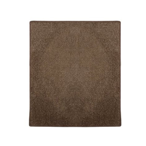 Betap Kusový koberec Eton hnědý 97 čtverec