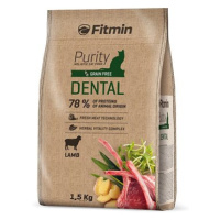 Fitmin Purity Cat Dental s čerstvým jehněčím pro zdravé zuby a dásně 1,5 kg