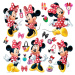Samolepicí dekorace Minnie Mouse, 30 x 30 cm