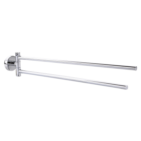 tesa Držák na ručník Smooz dvouramenný, chrom, 82 x 50 x 455 mm