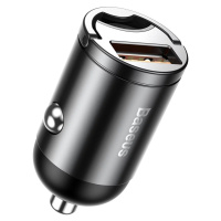 Nabíječka Baseus Tiny Star Mini Quick Charge Car Charger USB Port 30W Grey (6953156297883)