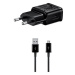 Samsung cestovní nabíječka 15W + microUSB datový kabel Black (Bulk)