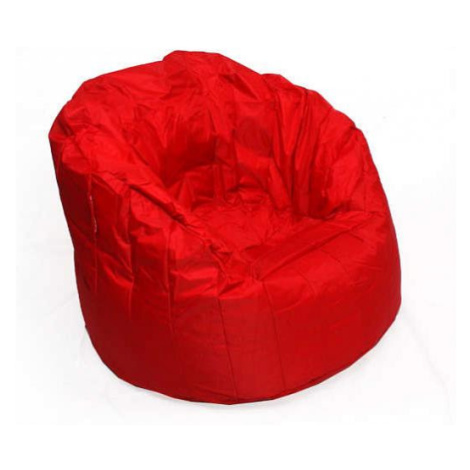 Červený sedací vak BeanBag Lumin Chair FOR LIVING