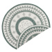 NORTHRUGS - Hanse Home koberce Kusový koberec Twin Supreme 103415 Jamaica green creme kruh – na 