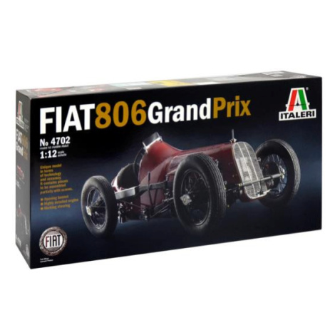 Model Kit auto 4702 - FIAT 806 GRAND PRIX (1:12) Italeri