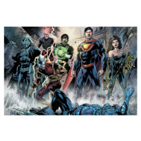 Umělecký tisk Justice League - Crime Syndicate, 40 × 26.7 cm