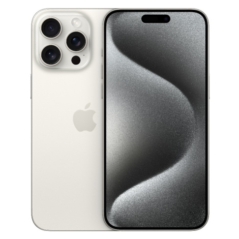 Apple iPhone 15 Pro Max 512GB - bíle titanový - MU7D3SX/A