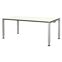 mauser Elegantní výškově nastavitelný stůl, v x š x h 650 - 850 x 1800 x 900 mm, deska s plným j