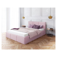 FDM Čalouněná manželská postel FRESIA | 180 x 200 cm Barva: Růžová