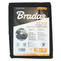 Bradas netkaná mulčovací textilie 50 g/m², 1,6 x 10 m