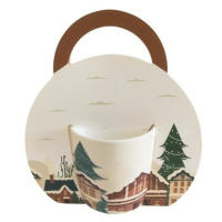 Home Elements Porcelánový hrnek 300 ml, Město