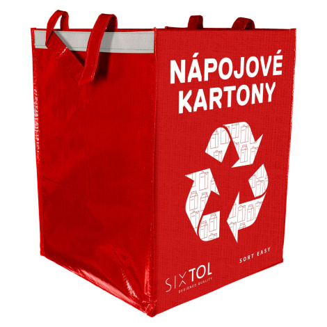 Taška na tříděný odpad SORT EASY CARTON, 30x30x40cm, 36l SIXTOL