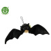 Plyšový netopýr černý 16 cm ECO-FRIENDLY