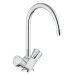 Dřezová baterie Grohe Costa S s otočným ramínkem chrom 31819001