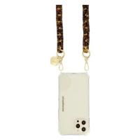 La Coque Francaise Emmy phone chain brown flake