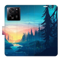 iSaprio flip pouzdro Magical Landscape pro Xiaomi 13T / 13T Pro