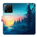 iSaprio flip pouzdro Magical Landscape pro Xiaomi 13T / 13T Pro